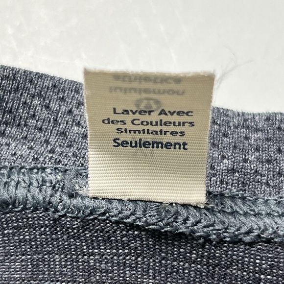 Lululemon Athletica Metal Vent Tech Crew Neck Long Sleeve Shirt Dark Gray XL - Picture 7 of 16